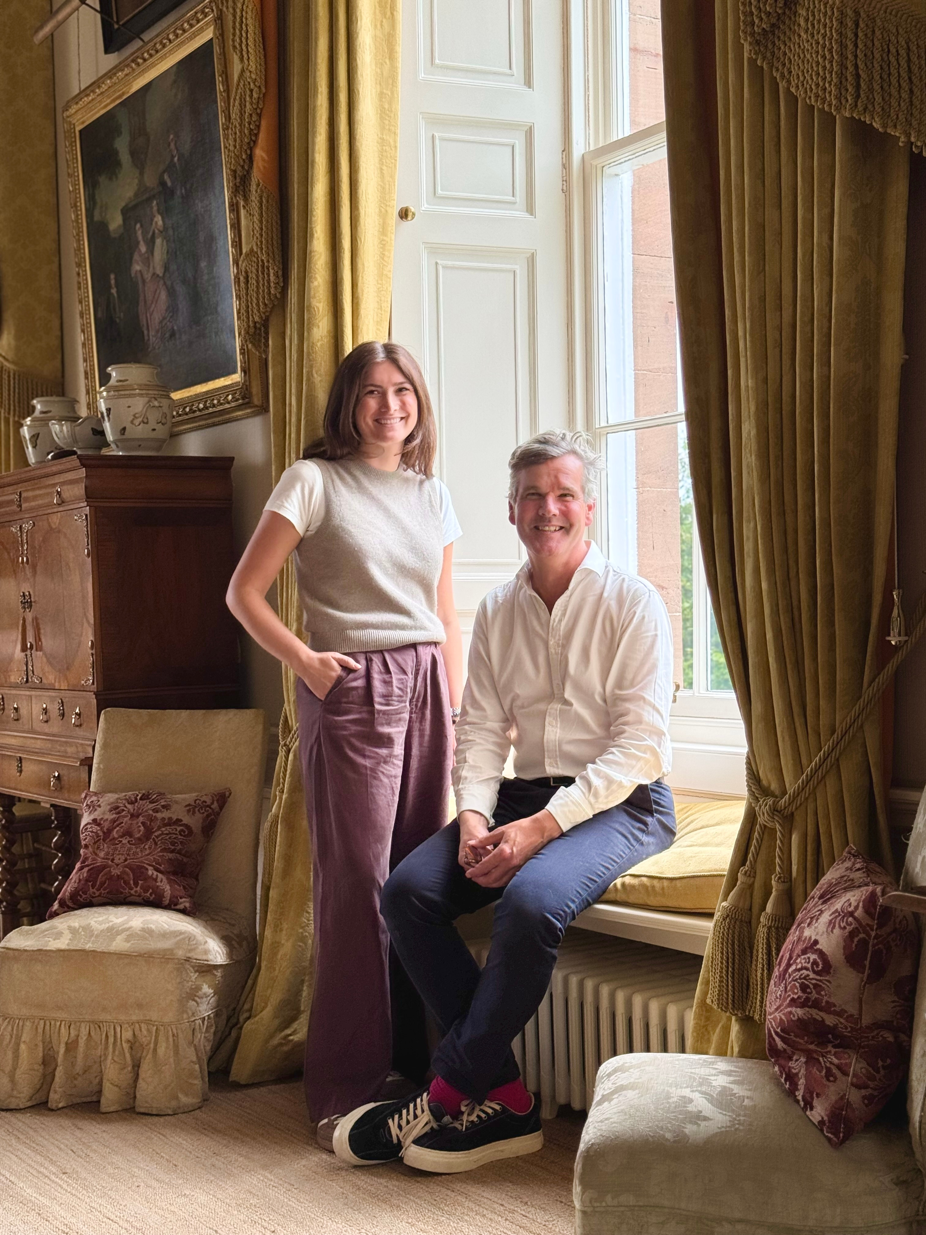 Amanda Flood and Ben Pentreath