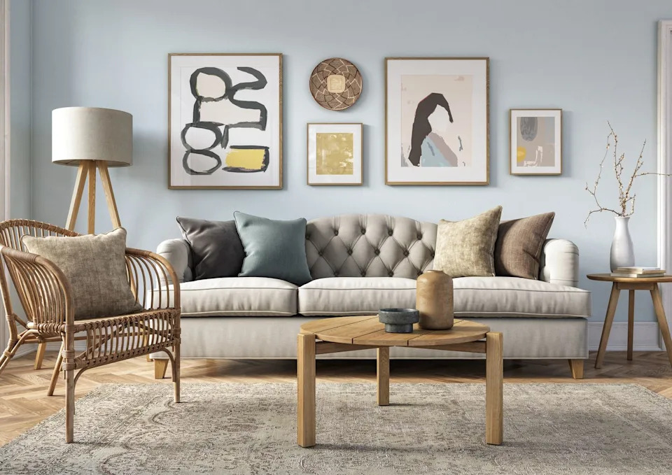 Bohemian living room