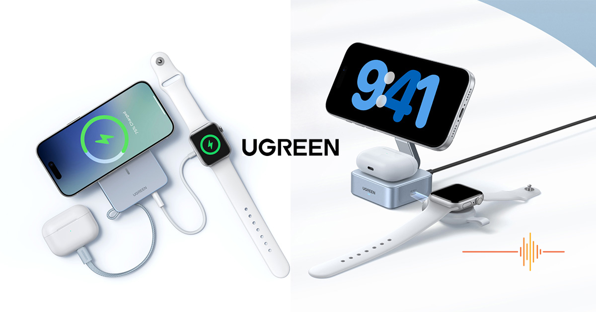 Ugreen Magflow series - The future of wireless charging with Qi 2.2