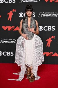 Rebecca Black at the MTV Video Music Awards 2025 in the UBS Arena on September 7, 2025 in New York, New York.