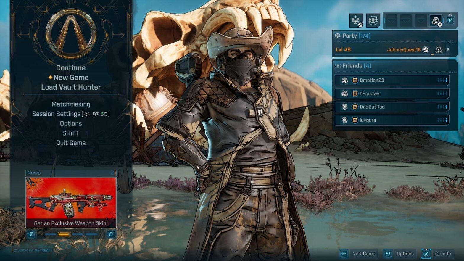 How to run 'borderlands 4' in the middle of its poor optimization better