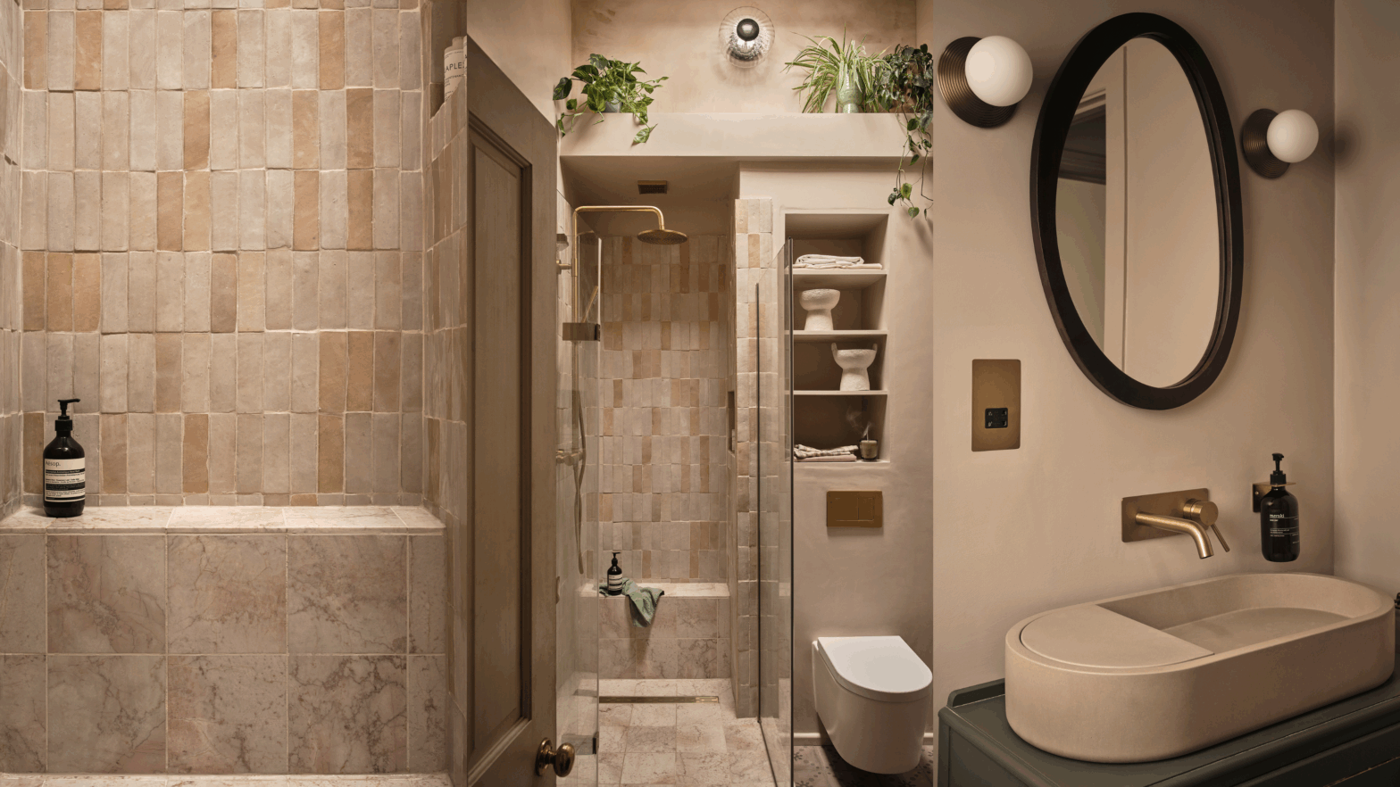 This small bathroom brings Balearic Islands Beauty to Bristol