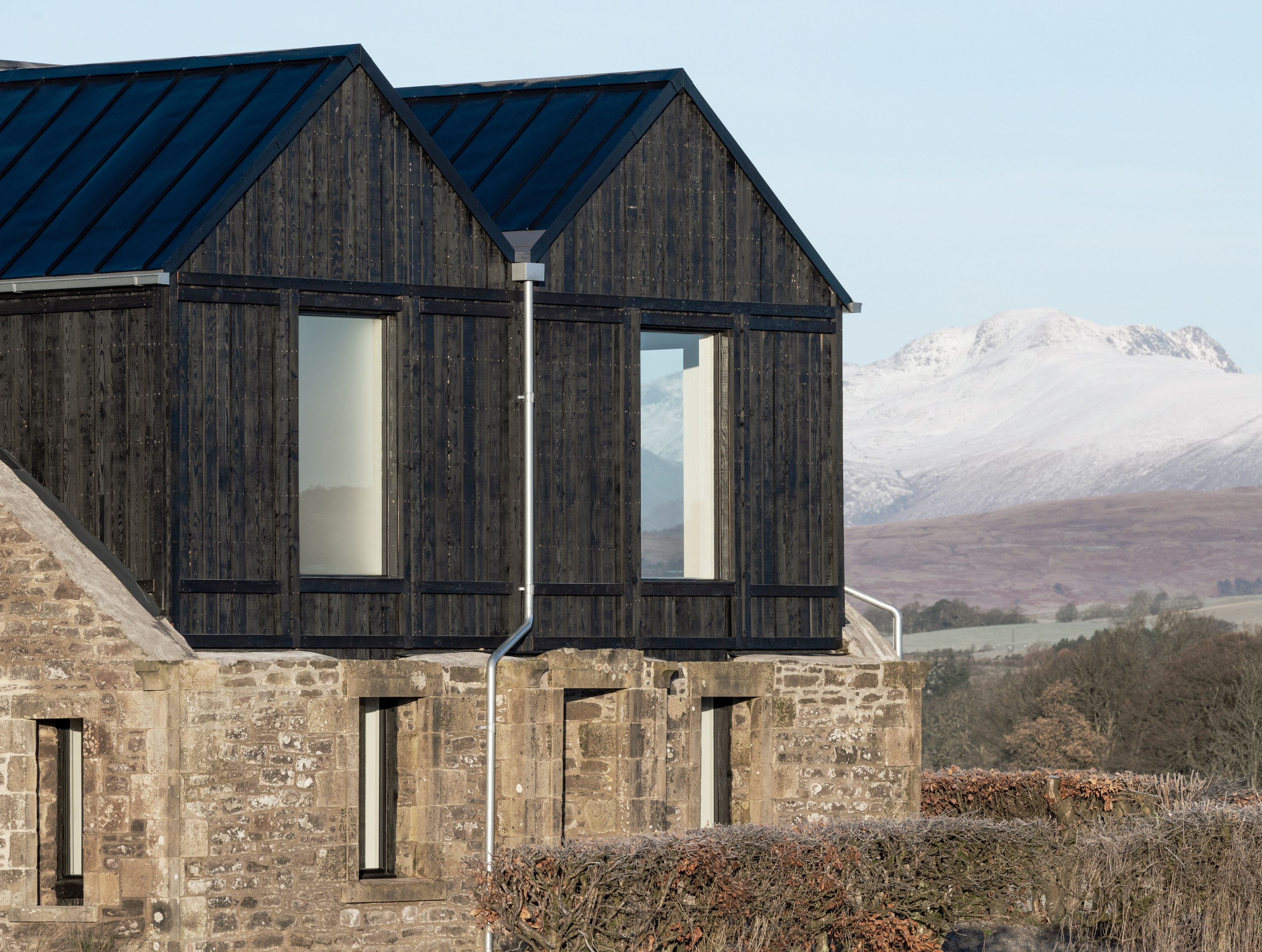 Scottish black house and stone from Mallett