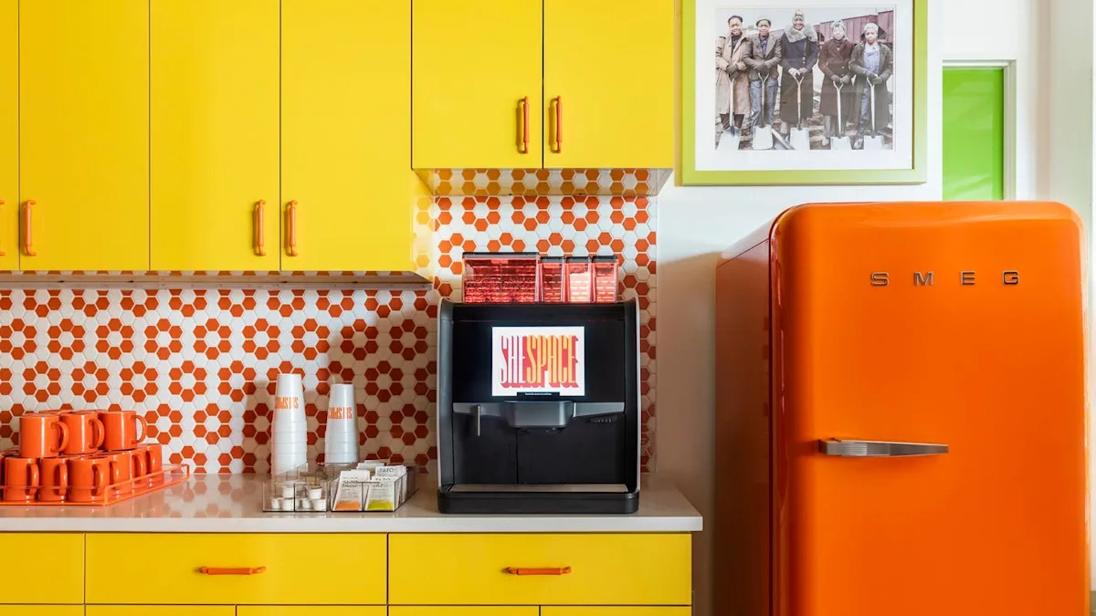The 1970s are back! Take a look at the best geometric 70s patterns that take over the design world