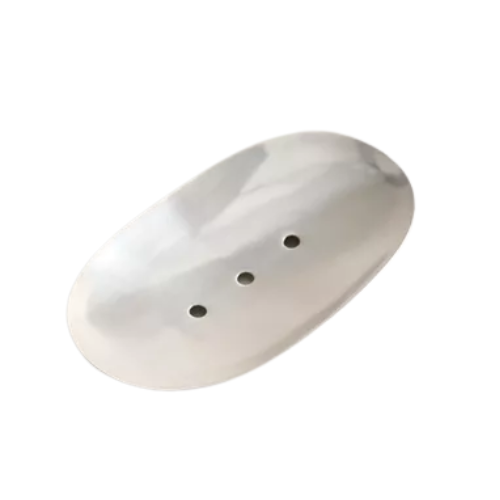Metal bathroom -soap peel