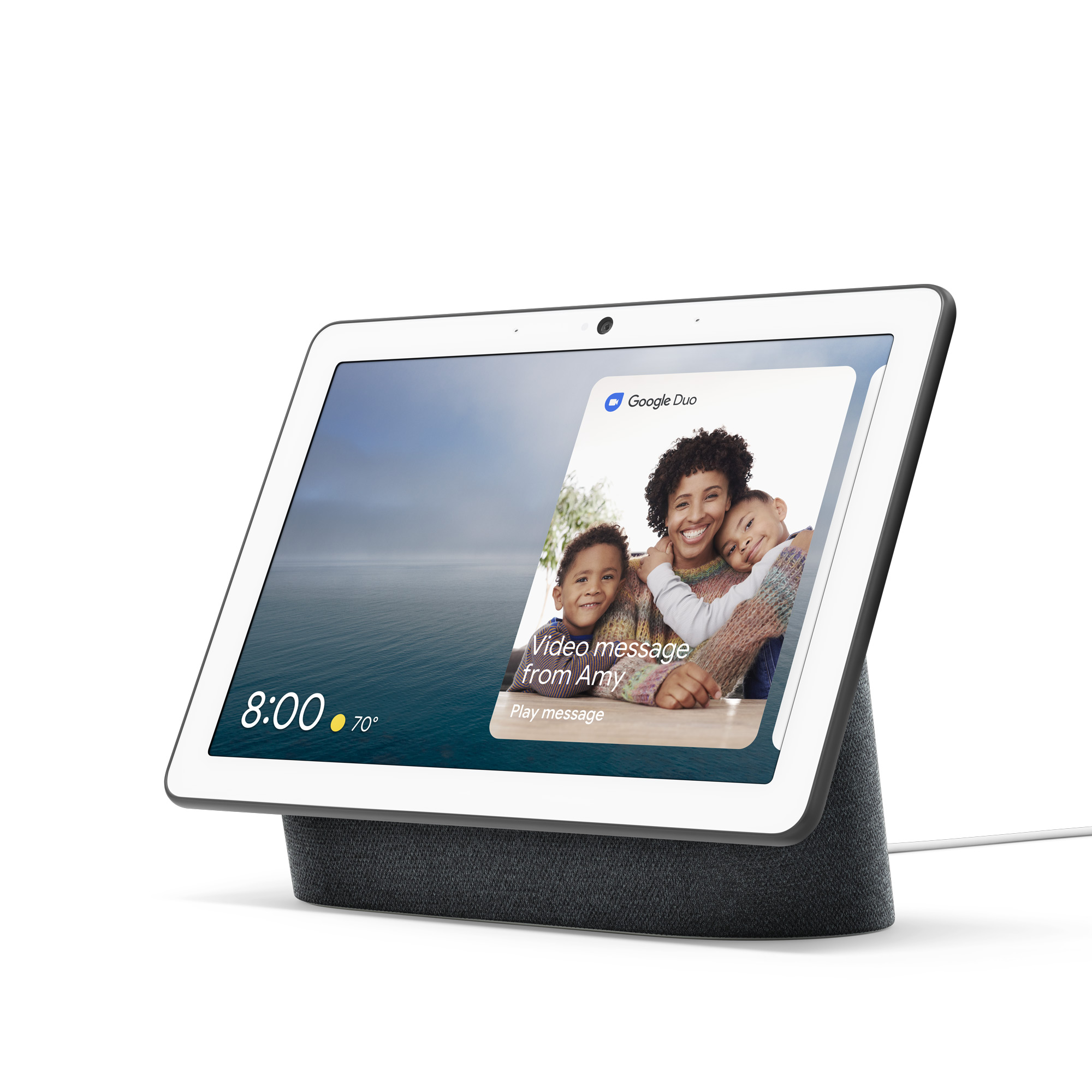 Google Nest Hub Max in charcoal