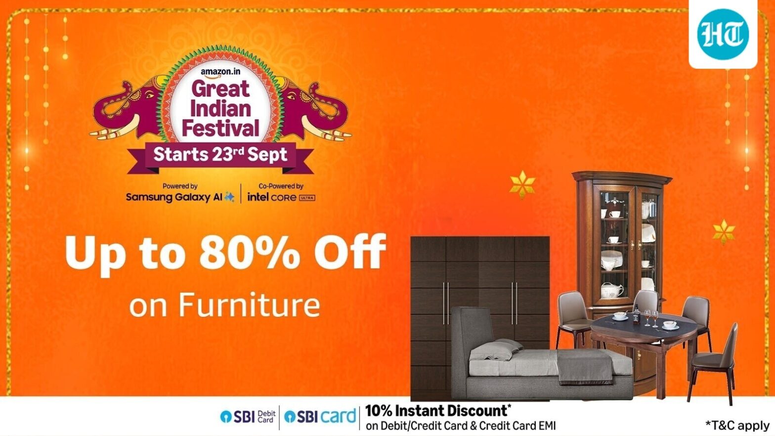Dash of price for office chairs: Amazon Great Indian Festival Sale is with up to 80% discount live live