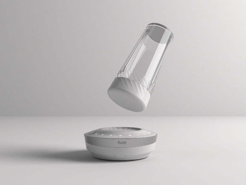Seung Keun Kims Mixer has intuitive swipe controls and a magnetic drive system