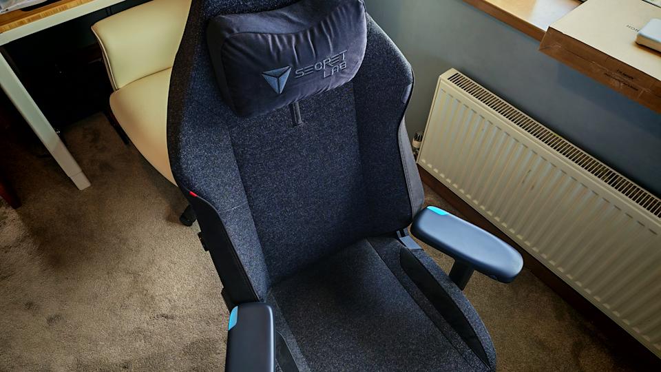 The Titan Evo chair from the perspective of Top Down. 