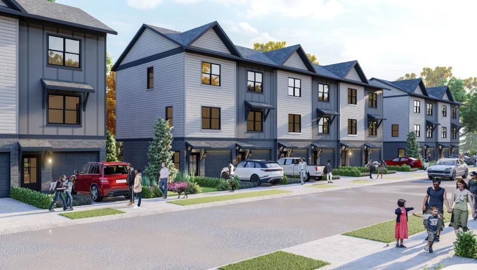 Dozens of town houses break the ground near Avondale Estates, Decatur