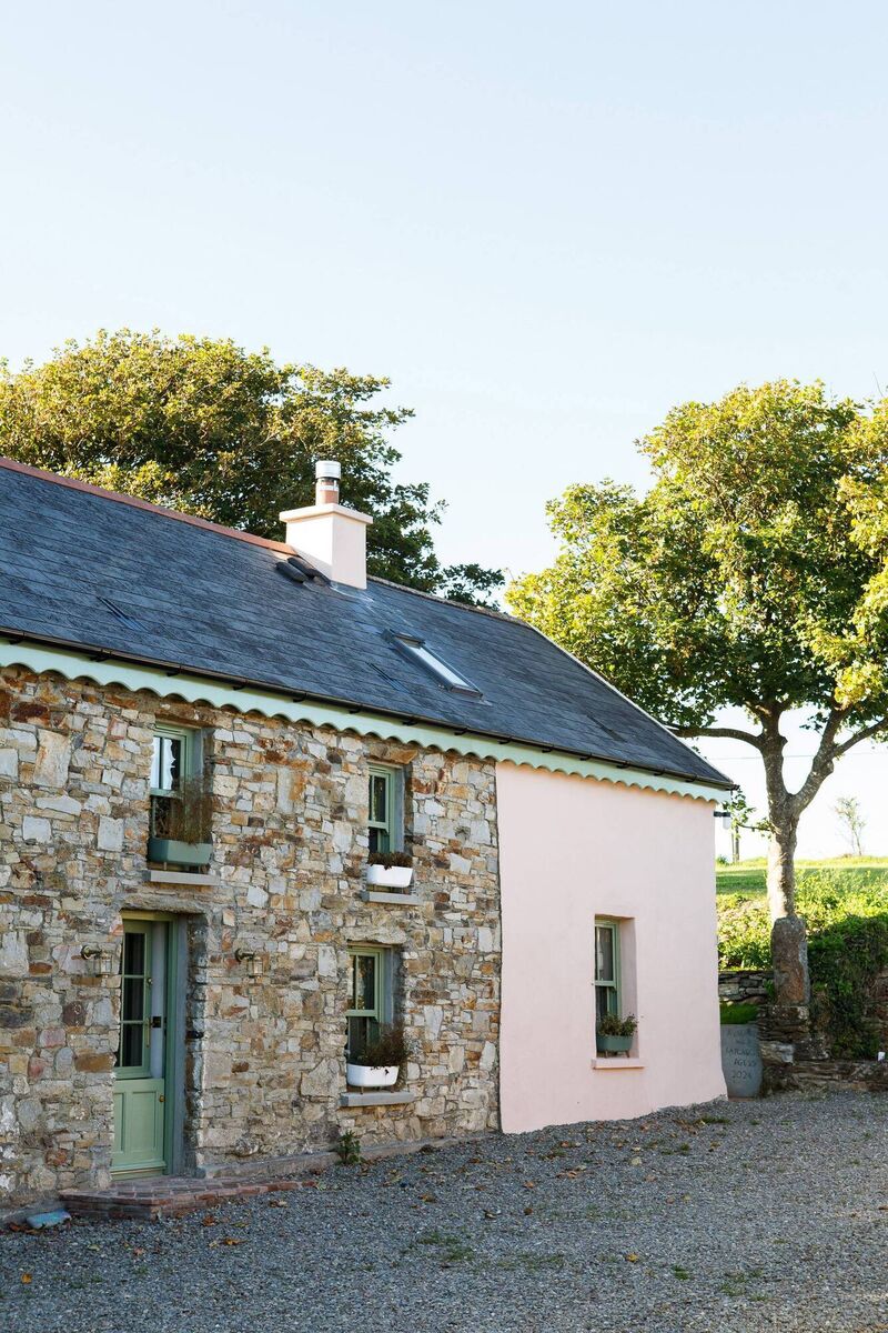 The design of the cottage informs the design. The design of the cottage informs the design.
