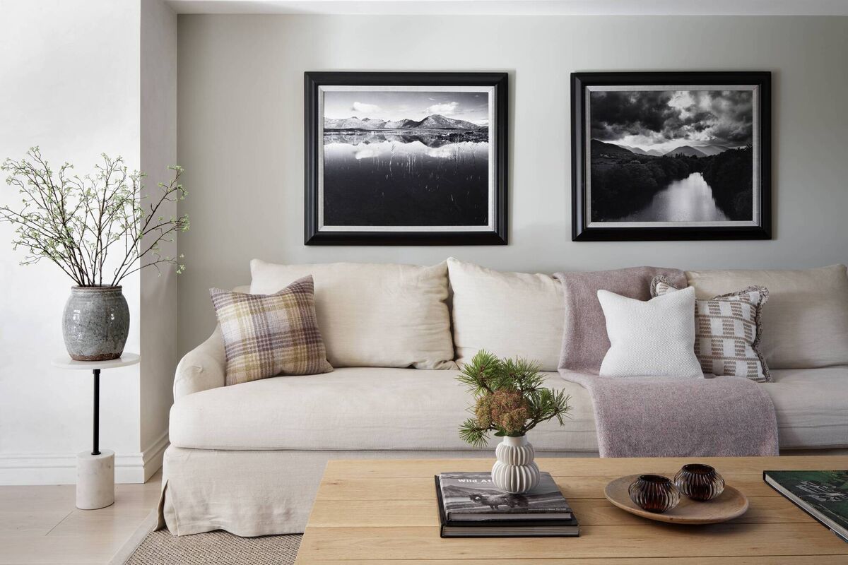 The living space is the heart of the house. The living space is the heart of the house.
