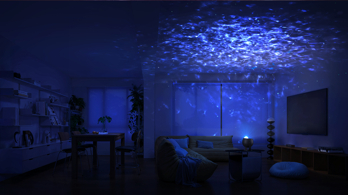 The two new Star Light projectors from Govee are designed in such a way that they bring the night sky in the interior