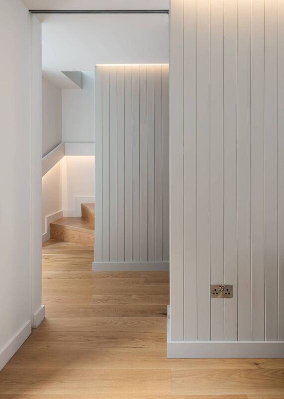 The maximization of the storage space was priority in this design.