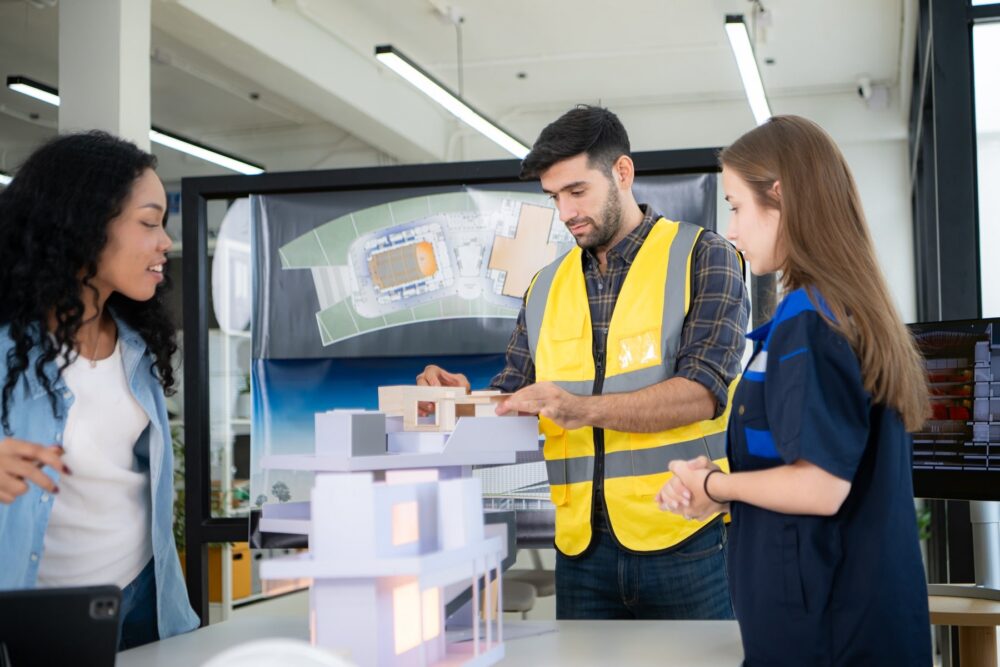 The implementation of progressive air management systems is also based on precise BIM for MEP coordination. Image about Envato.