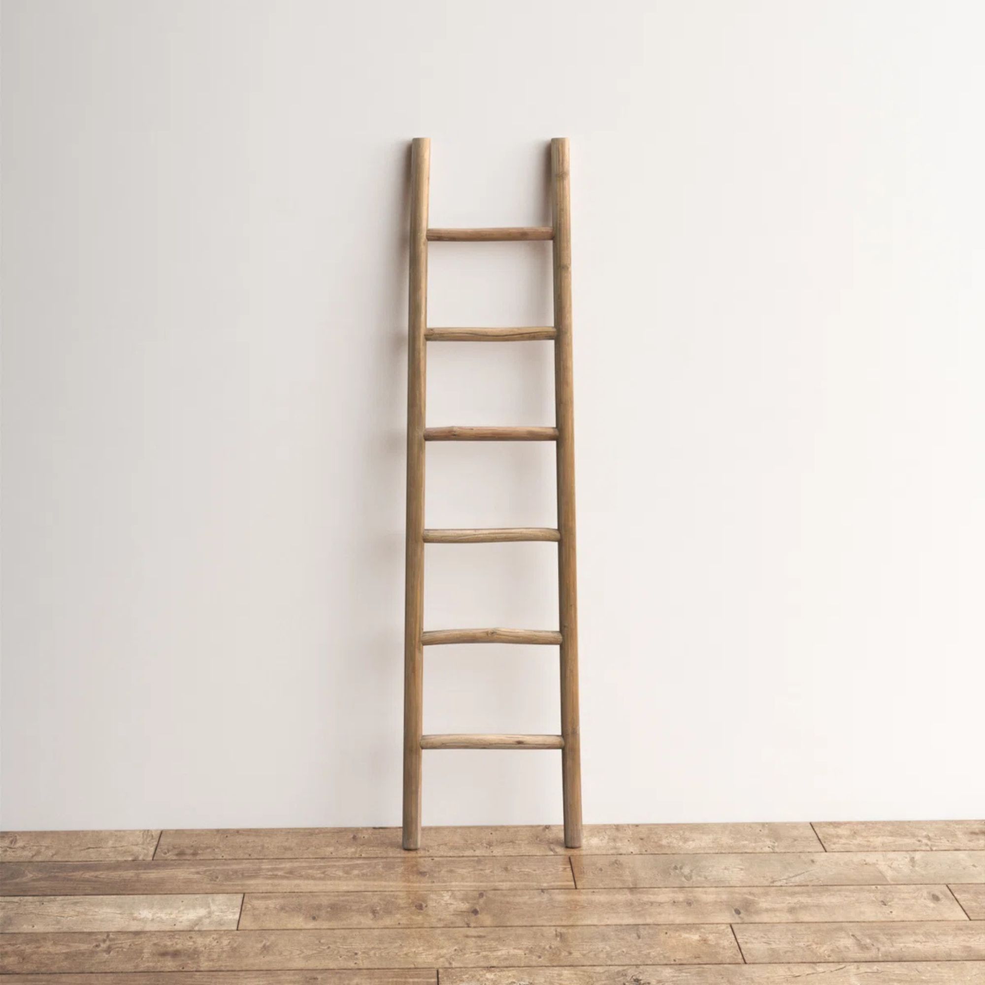 Wood ceiling ladder