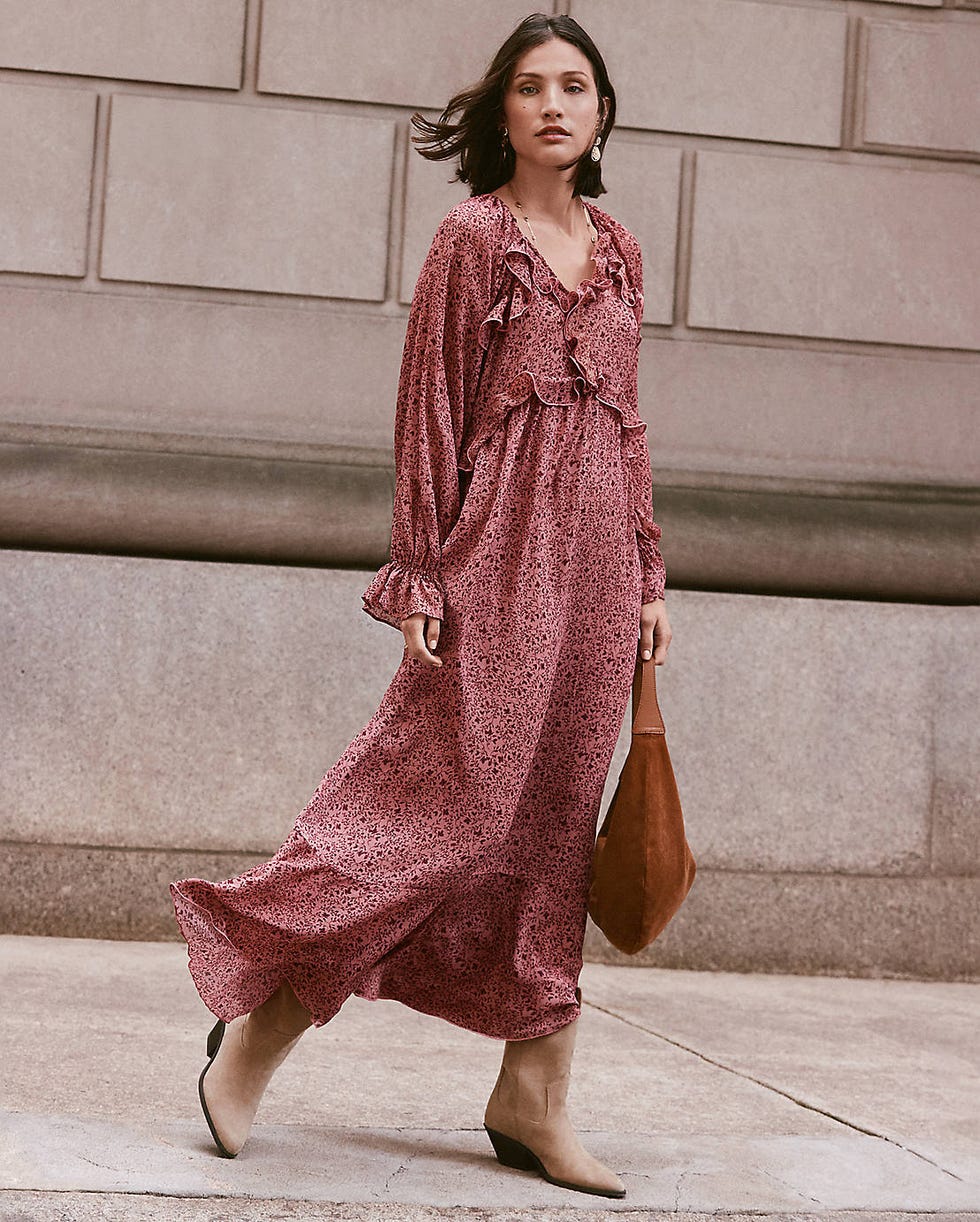 Flower carrier Maxi dress