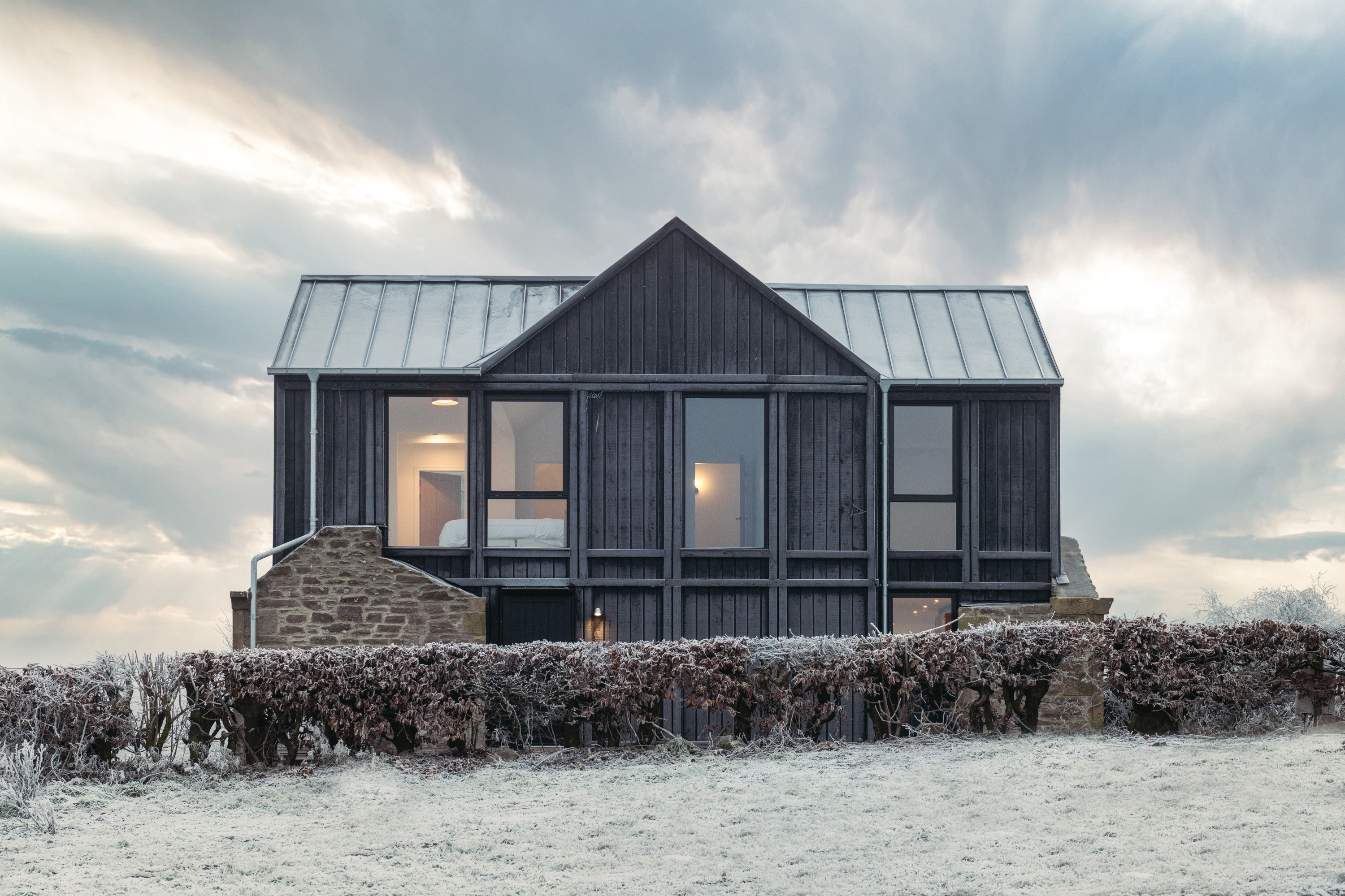 Scottish black house and stone from Mallett