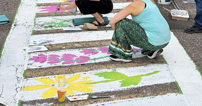 Colors, culture and security meet in Mission's new zebra crossing | News