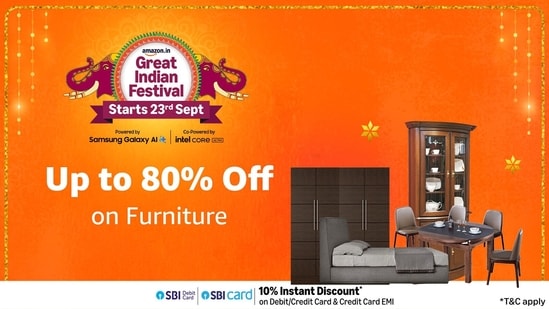 Upgrade of your work area with office chairs with massive discounts during the Amazon Great Indian Festival Sale 2025, combined style and support (AI generated)