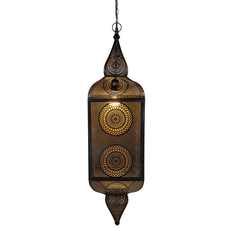 Nortlight seasonal 35" Moroccan style hanging lantern ceiling lamp & amp; Reviews | Wayfair