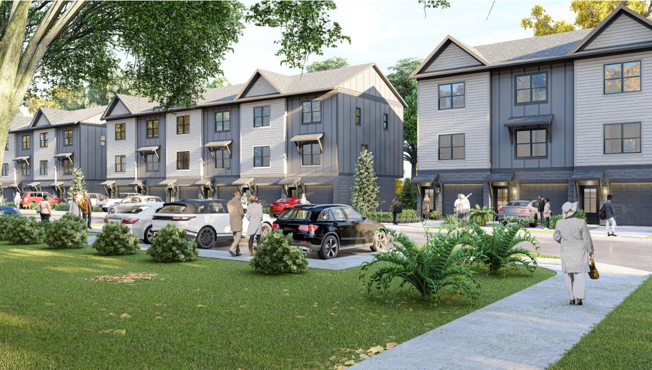 Dozens of town houses break the ground near Avondale Estates, Decatur