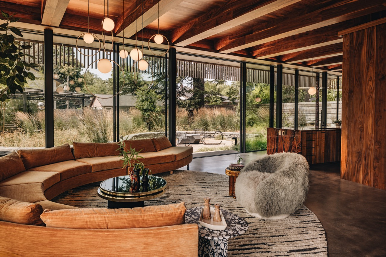 Home Tour: Portland House of interior designers with custom -made brass details