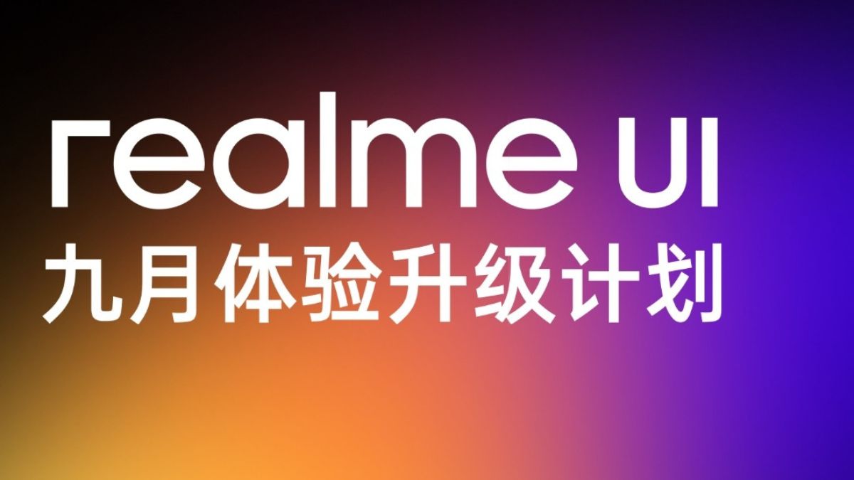 Realme UI 6.0 September upgrade plan in China; Comes with many new functions and optimizations