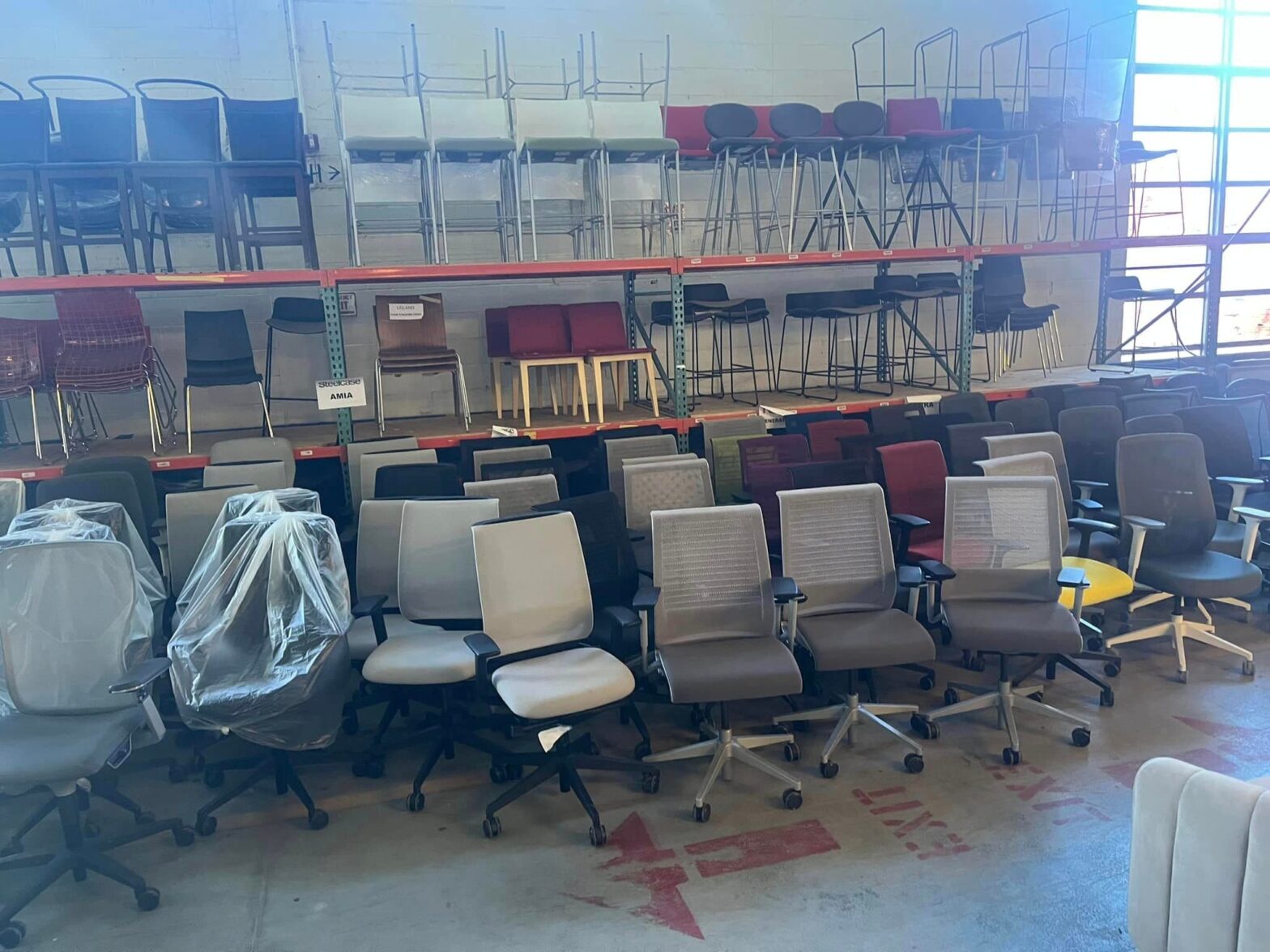 September 13 | Office furniture & soft seat storage Liquidation Sale