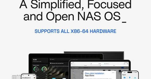 Simplified, focused and open NAS operating system for houses, KMBS and Tech enthusiasts