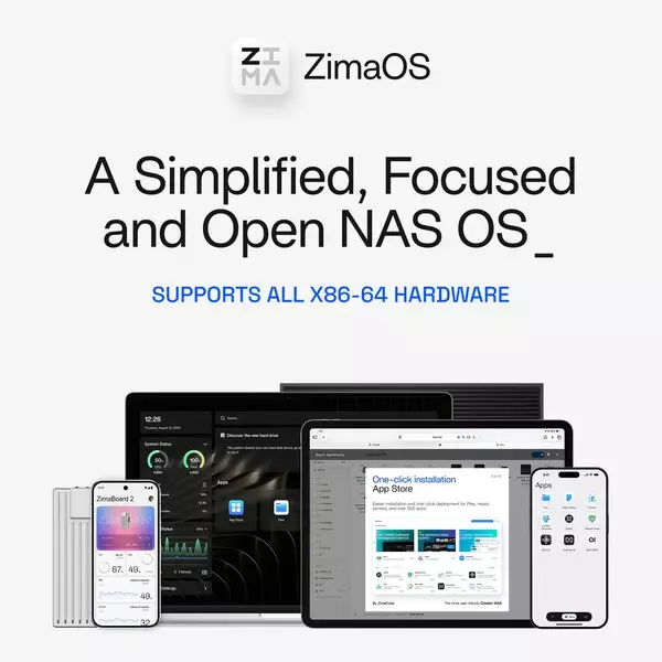 Icewhale starts Zimaos 1.5: Simplified, focused and open NAS operating systems for houses, KMBS and technology enthusiasts