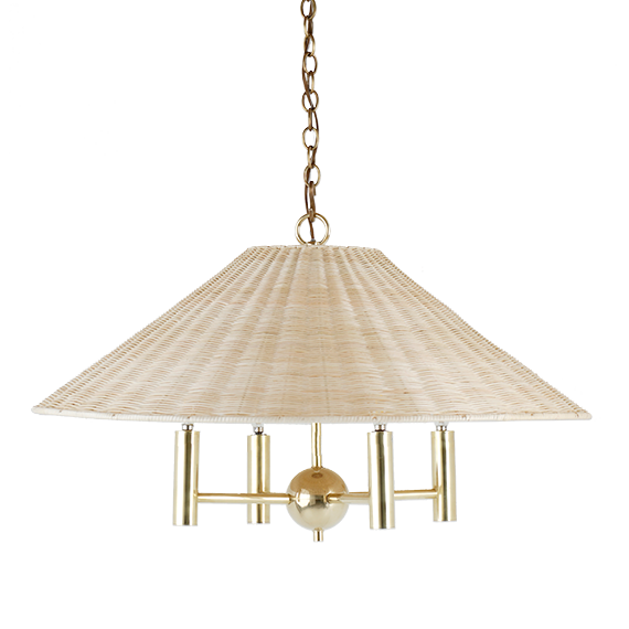 David Netto the hanging of rattan bouillotte