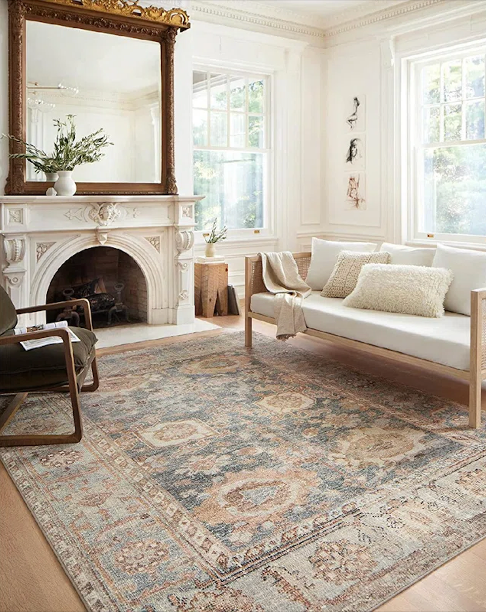 Ocean/Spice Area Rug Feat. CloudPile Ocean/Spice Area Rug Feat. CloudPile