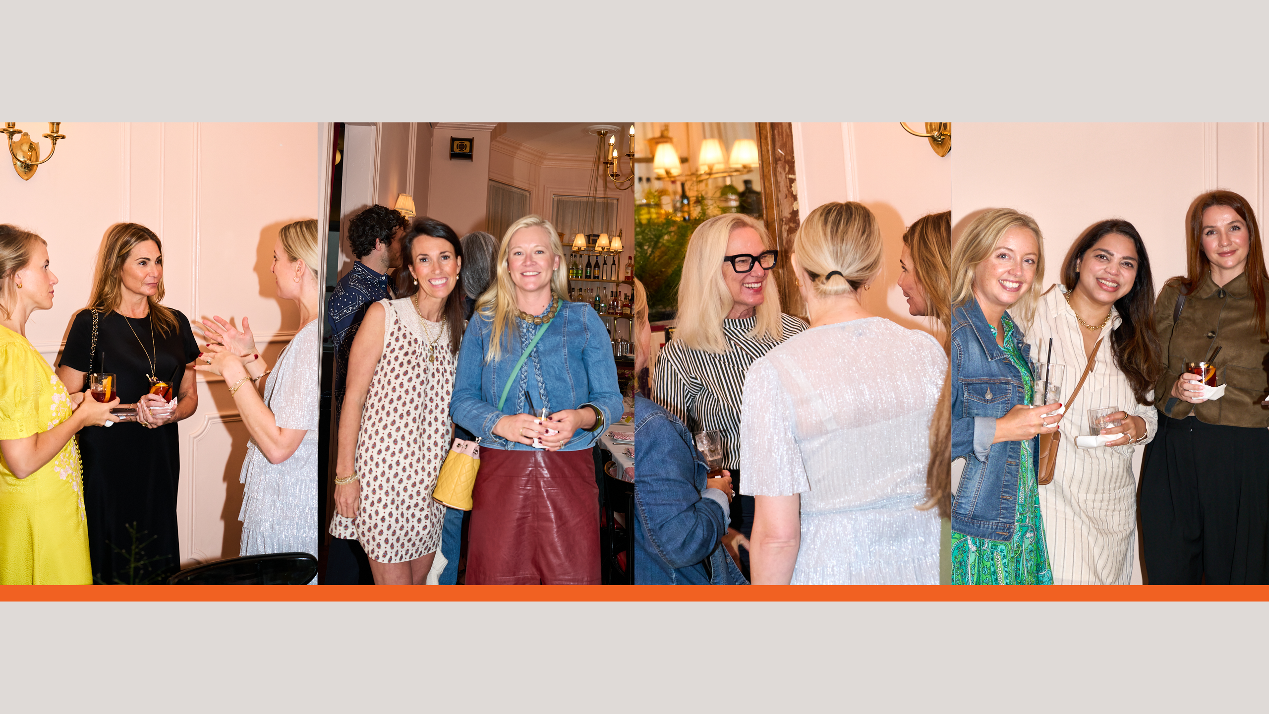 A selection of images of interior designers