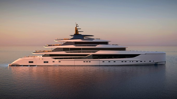 The new flagship Sanlorenzo 72stel has a 3,200 square meter. Foot owner -deck