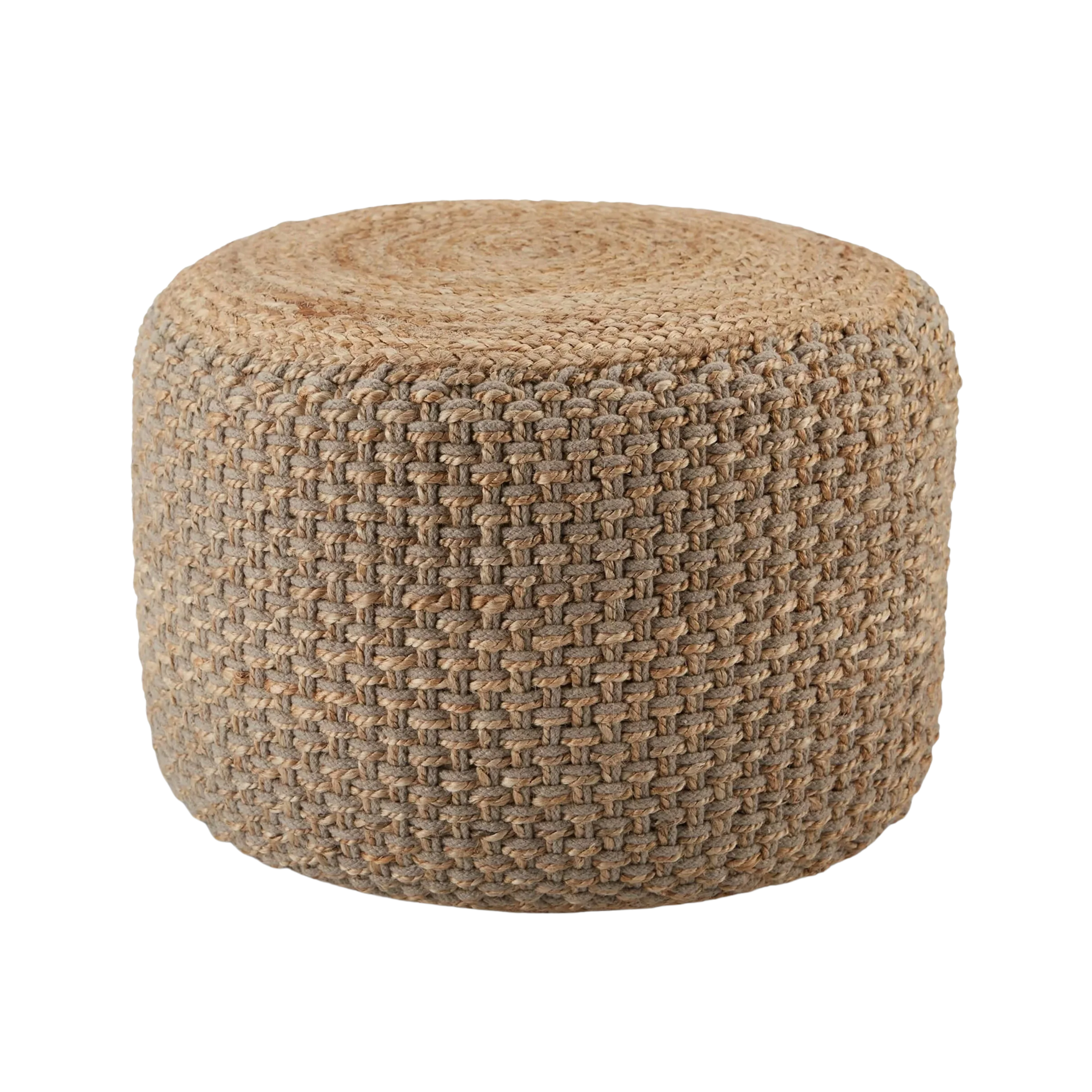 a woven stool