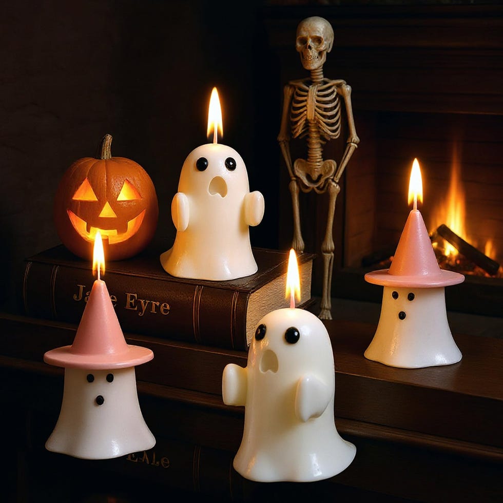 Halloween ghost candles Halloween ghost candles