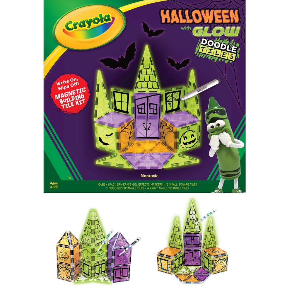 Crayola Halloween Glow Doodle Magnetic Tiles Crayola Halloween Glow Doodle Magnetic Tiles