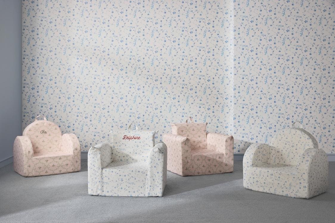 Hill House Home X Nestig redefines children's furniture with a whimsical, sustainable mini chair collection