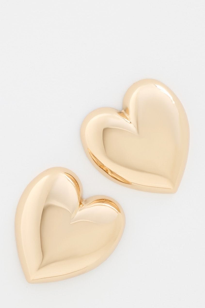 Puffy heart earrings Puffy heart earrings