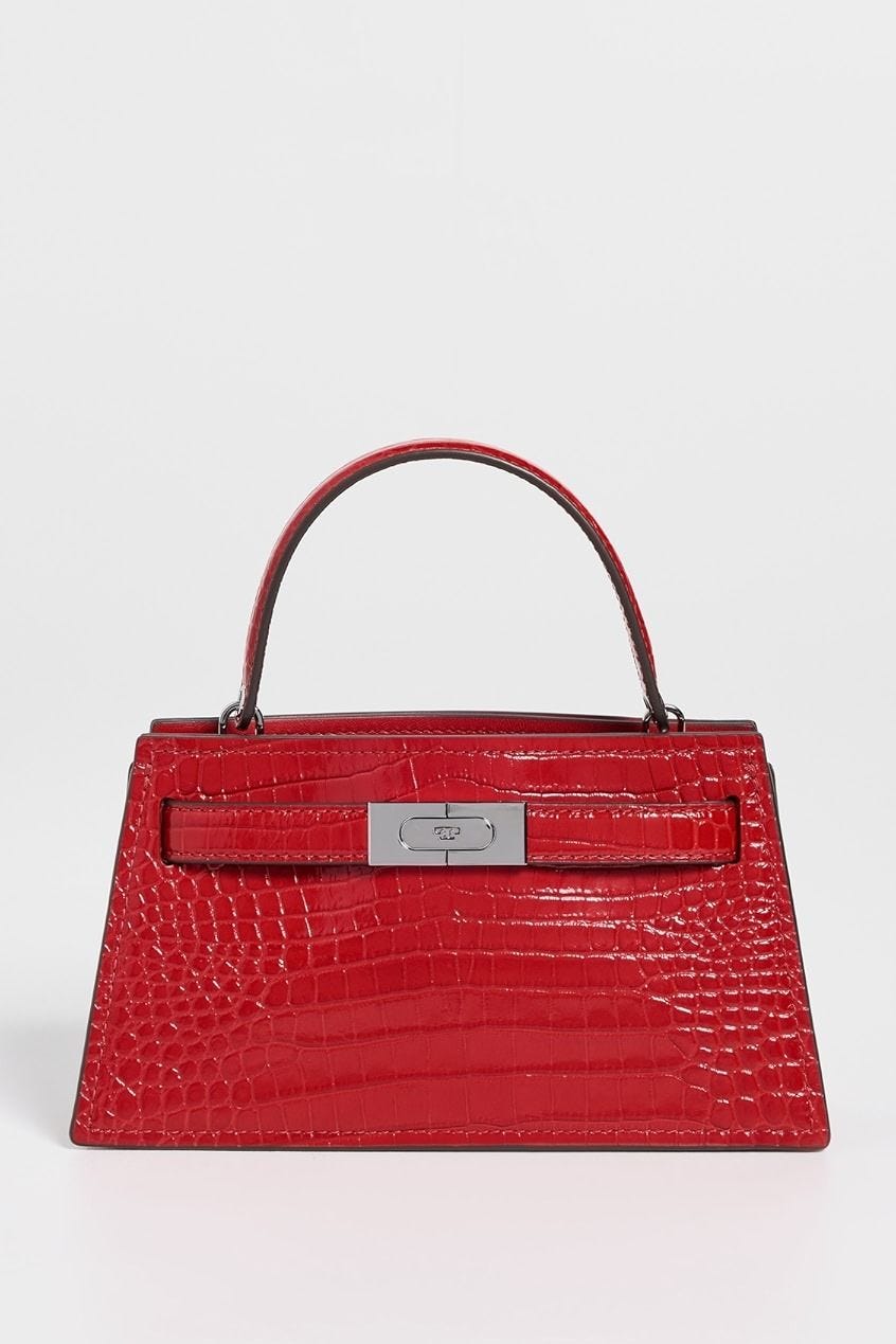 Petite Lee Radziwill crocodile bag Petite Lee Radziwill crocodile bag
