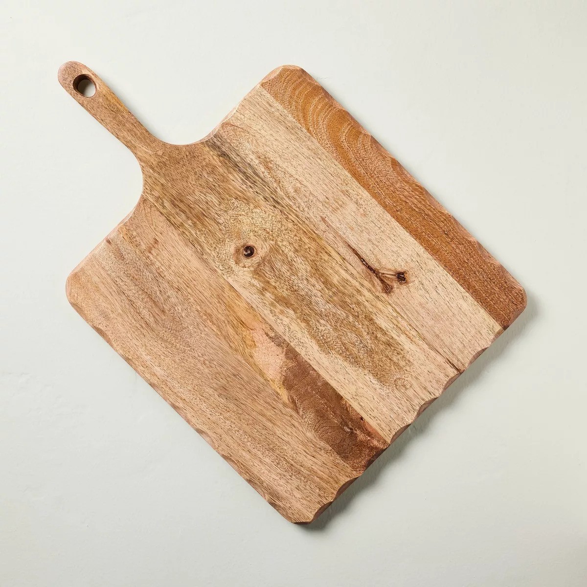 Square Wooden Board with Carved Edge - Hearth & Hand™ with Magnolia