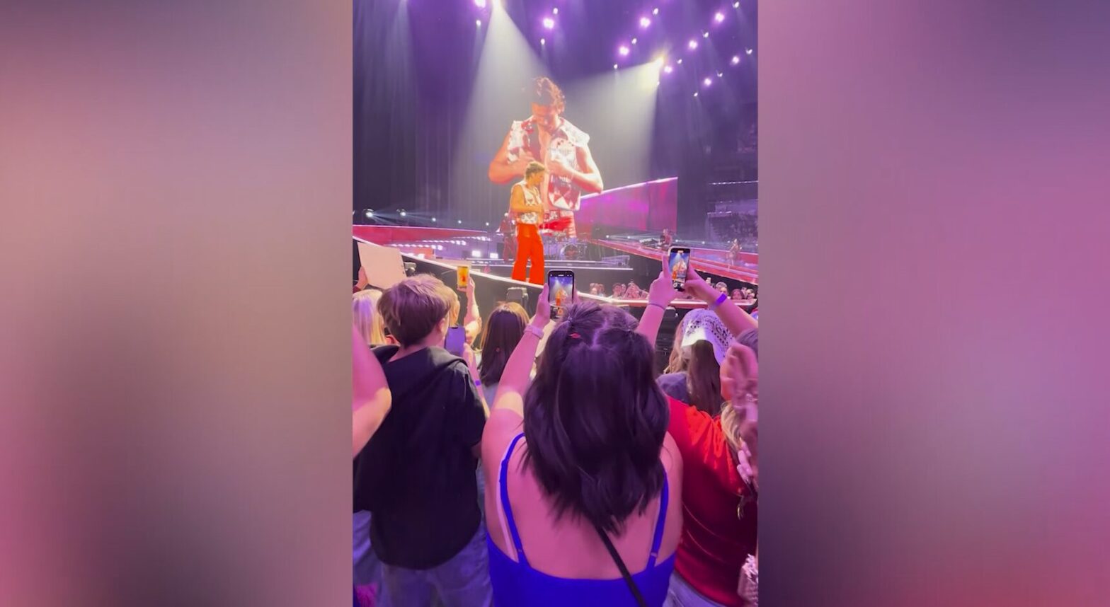 The Utah quilter goes viral after Benson Boone wears her handmade vest in the middle of a concert in Salt Lake City