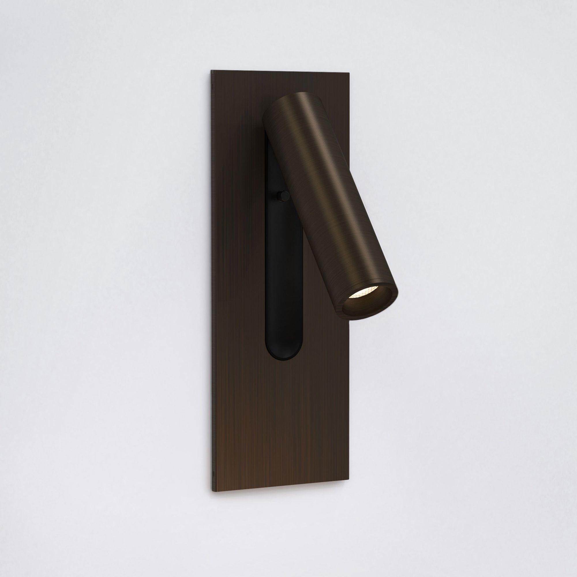Astro protection 3 Micro Switched LED reading in bronze in bronze
