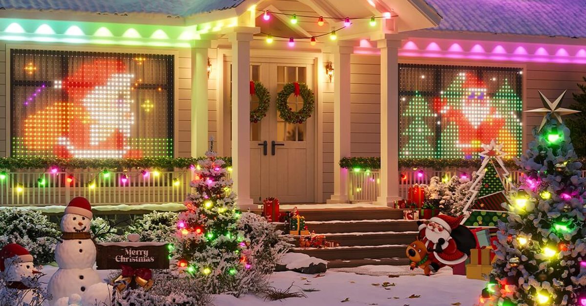 Bundle Govee Smart Outdoor String Lights, String Lights and Curtain Lights at a New $200 Price for Holiday Decorating (Save $250)