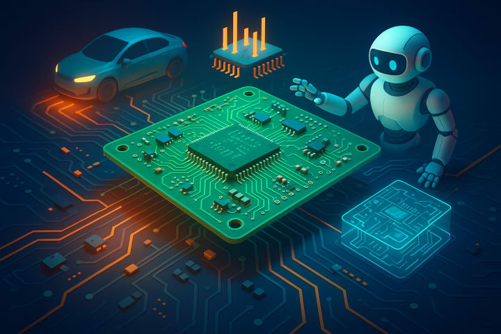 CAD and AI: The future duo advances the design development of printed circuit boards (PCB).