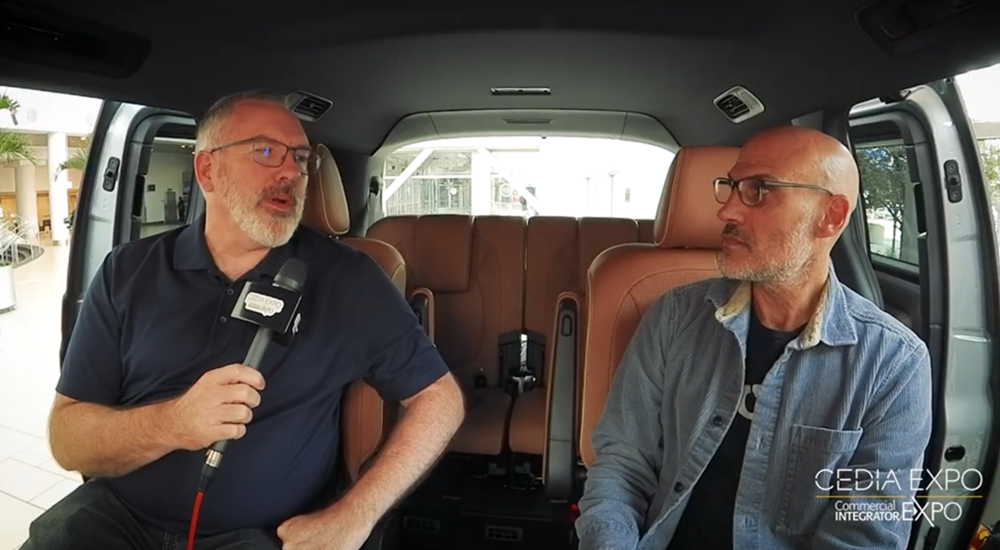 Harman's Jim Garrett speaks about design, innovation and the growing definition of home entertainment at CEDIA Expo/CIX 2025