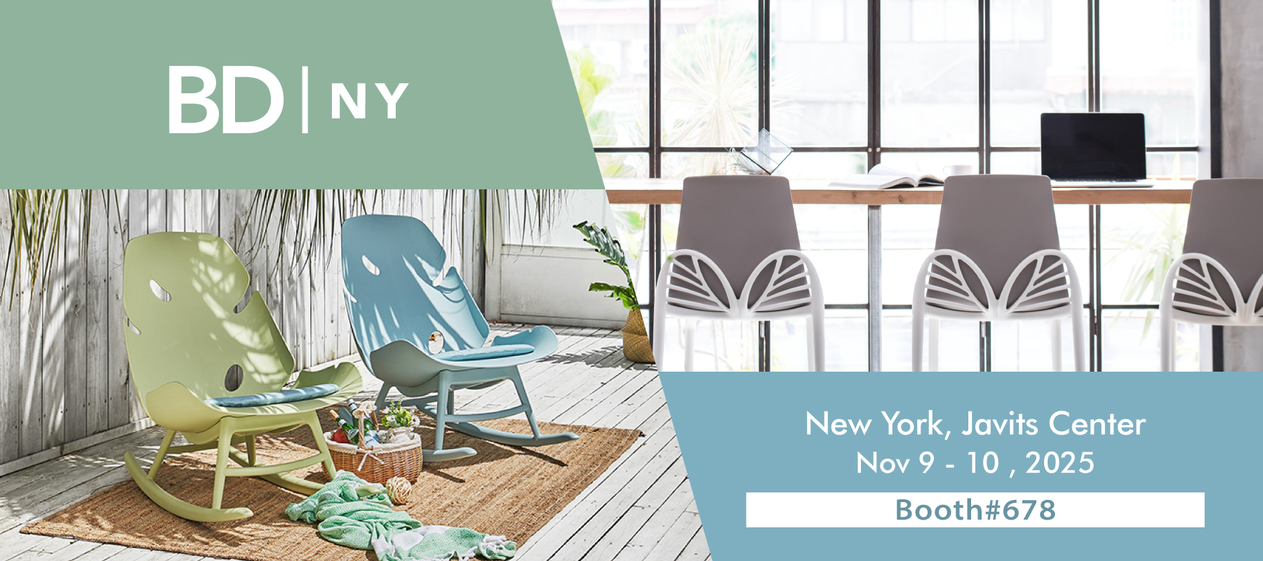 Lagoon Furniture at BDNY 2025 | Stylish and durable hotel design